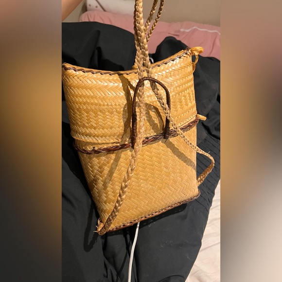 Ratan backpack or shoulder bag - Picture 2 of 3